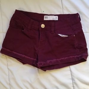 RSQ Malibu Short, burgundy, size 5
